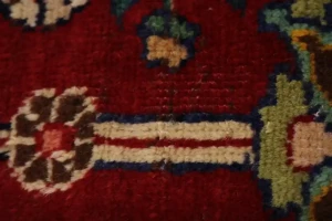 Vintage Red Classic Traditional 10X13 Tabriz Persian Rug