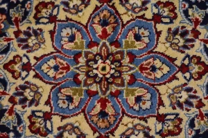 Vintage Red Traditional 10x17 Najafabad Persian Rug