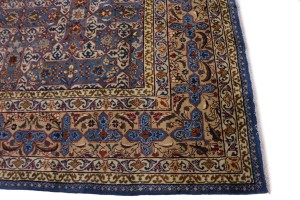 Vintage Blue Classic 10X13 Kashmar Persian Rug