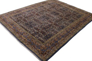 Vintage Blue Classic 10X13 Kashmar Persian Rug