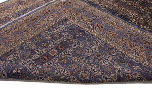Vintage Blue Classic 10X13 Kashmar Persian Rug