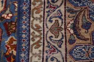 Vintage Blue Classic 10X13 Kashmar Persian Rug