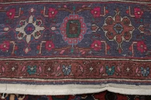 Vintage Floral Geometric 3X5 Bidjar Persian Rug