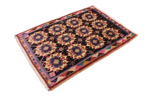 Vintage Floral Tribal 3X5 Sirjan Persian Rug