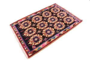 Vintage Floral Tribal 3X5 Sirjan Persian Rug