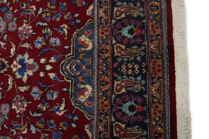 Vintage Red Traditional 7X10 Sabzevar Persian Rug