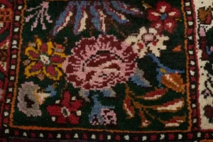 Cream Vintage Floral 4X5 Tribal Bakhtiari Persian Oriental Rug
