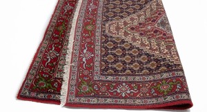 Red Geometric 4X6 Bidjar Persian Rug