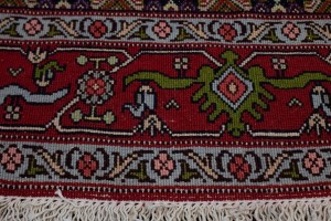 Red Geometric 4X6 Bidjar Persian Rug