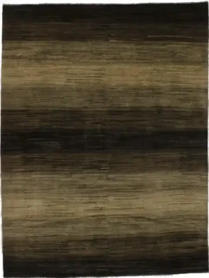 Multicolored Tribal Striped 6X8 Gabbeh Persian Rug