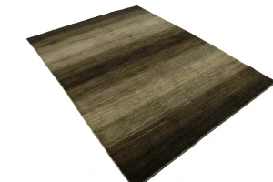 Multicolored Tribal Striped 6X8 Gabbeh Persian Rug