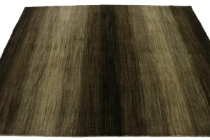 Multicolored Tribal Striped 6X8 Gabbeh Persian Rug