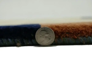 Cream Tribal 7X7 Gabbeh Persian Square Rug