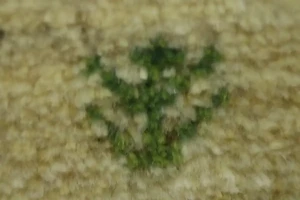 Cream Tribal 7X7 Gabbeh Persian Square Rug