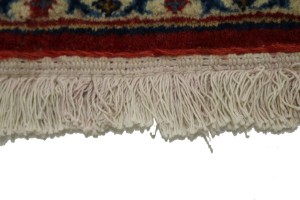 Vintage Red Traditional 9X13 Kashan Persian Rug