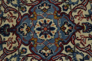 Vintage Red Traditional 9X13 Kashan Persian Rug