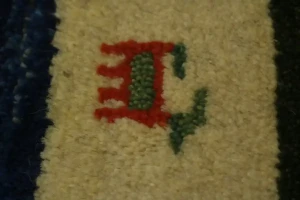 Multicolored Tribal 3X5 Gabbeh Persian Rug