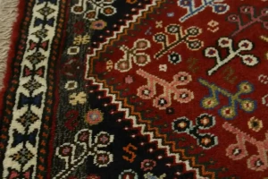 Red Tribal 3X5 Shiraz Persian Rug