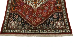 Red Tribal 3X5 Shiraz Persian Rug