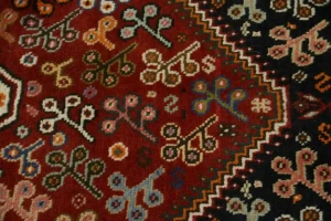 Red Tribal 3X5 Shiraz Persian Rug