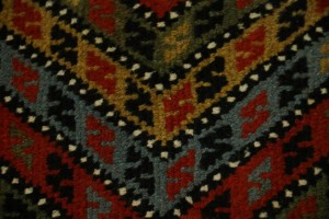 Orange-red Tribal 4X6 Ghoochan Rug