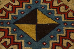 Khaki Tribal 4X7 Ghoochan Persian Rug