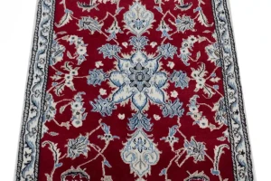 Red Classic 3X5 Nain Kashmar Persian Rug