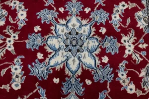 Red Classic 3X5 Nain Kashmar Persian Rug