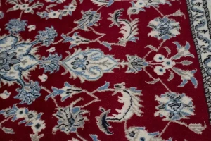 Red Classic 3X5 Nain Kashmar Persian Rug