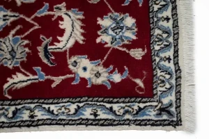 Red Classic 3X5 Nain Kashmar Persian Rug