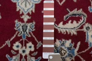 Red Classic 3X5 Nain Kashmar Persian Rug