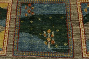 Multicolored Tribal 6X8 Gabbeh Persian Rug