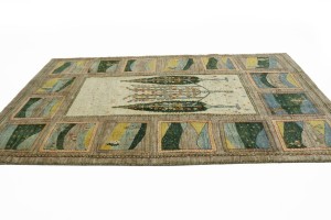 Multicolored Tribal 6X8 Gabbeh Persian Rug