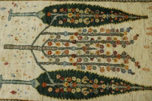 Multicolored Tribal 6X8 Gabbeh Persian Rug