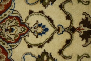 Vintage Beige Classic 10X13 Kashmar Persian Rug