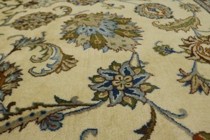 Vintage Beige Classic 10X13 Kashmar Persian Rug