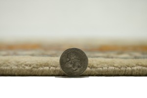 Vintage Beige Classic 10X13 Kashmar Persian Rug