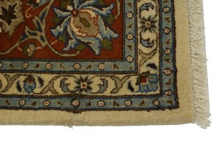 Vintage Beige Classic 10X13 Kashmar Persian Rug