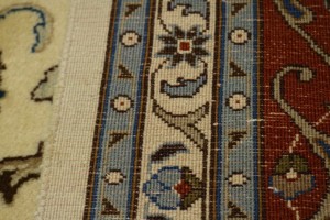 Vintage Beige Classic 10X13 Kashmar Persian Rug