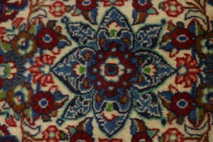 Vintage Rusty Peach Traditional 4X7 Sarouk Persian Rug