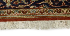 Vintage Red Traditional 4'8X6'5 Kashan Persian Rug