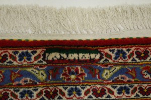 Vintage Red Traditional 10X13 Kashan Persian Rug