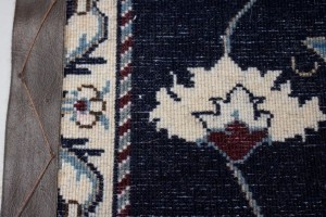 Navy Blue Classic 3X4'5 Nain Persian Rug