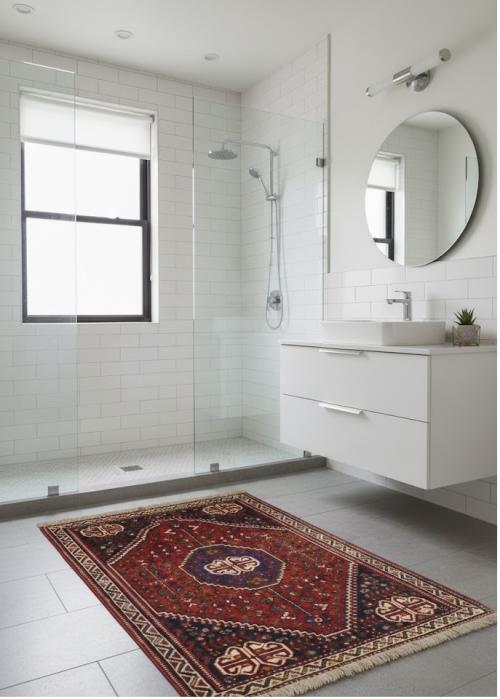 Red Tribal 3'5 x 5' Shiraz Persian Rug