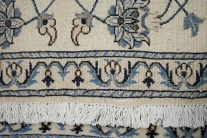 Cream Classic 2X5 Nain Persian Wool Rug