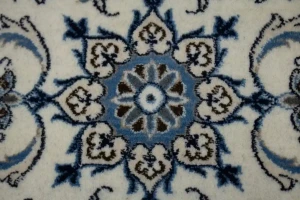 Cream Classic 2X5 Nain Persian Wool Rug