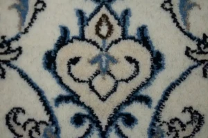 Cream Classic 2X5 Nain Persian Wool Rug