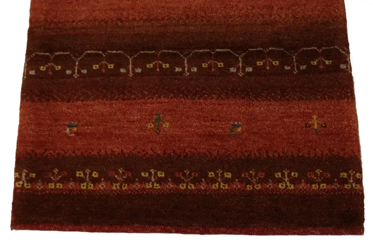 Red Tribal 3X4 Gabbeh Persian Rug