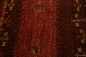Red Tribal 3X4 Gabbeh Persian Rug
