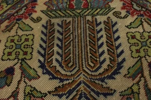 Vintage Red Traditional 10X13 Tabriz Persian Rug